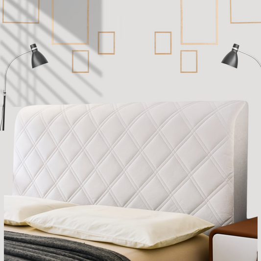 Soft Comfortable Quilted Headboard Bed Cover with Zipper Closure, Ideal for Bedroom